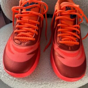 PUMA MB.02 Basketball Sneakers “Fiery Coral / Ultra Orange” – Men’s Size 11
